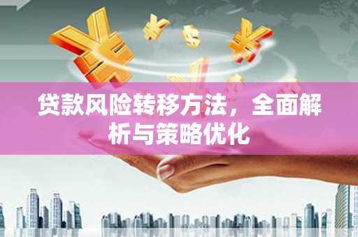 南阳贷款风险转移方法，全面解析与策略优化