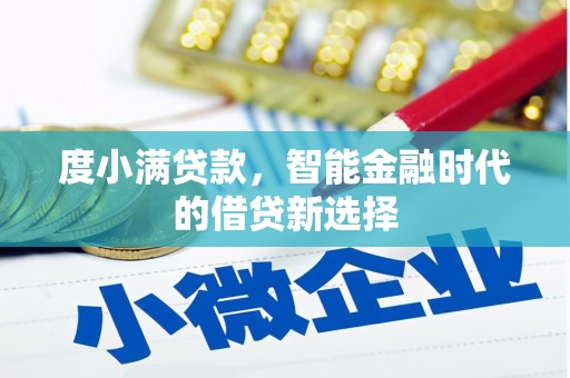 嘉禾度小满贷款，智能金融时代的借贷新选择