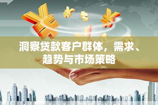 双河洞察贷款客户群体，需求、趋势与市场策略