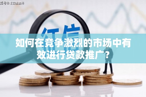 雨城如何在竞争激烈的市场中有效进行贷款推广？