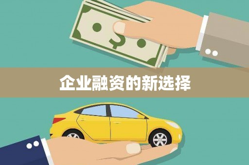 崇左企业融资的新选择