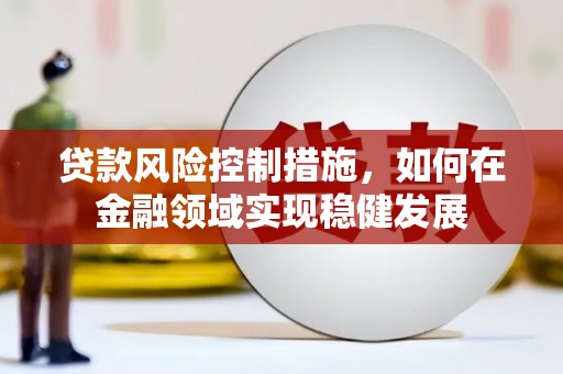 米易贷款风险控制措施，如何在金融领域实现稳健发展