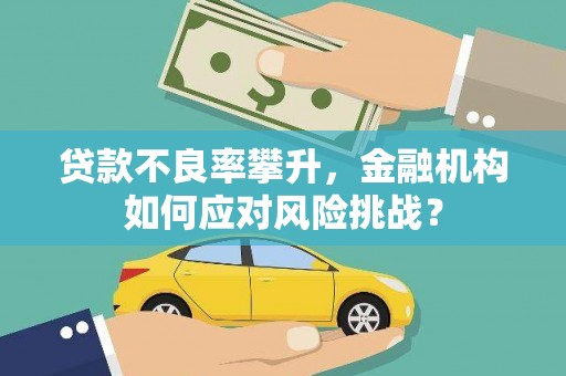 秦汉贷款不良率攀升，金融机构如何应对风险挑战？