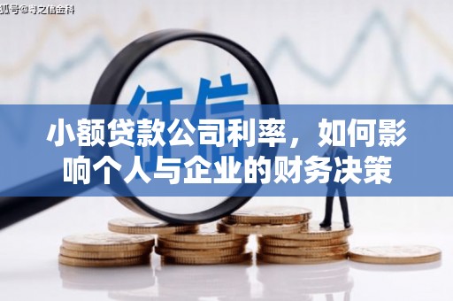 昌乐小额贷款公司利率，如何影响个人与企业的财务决策