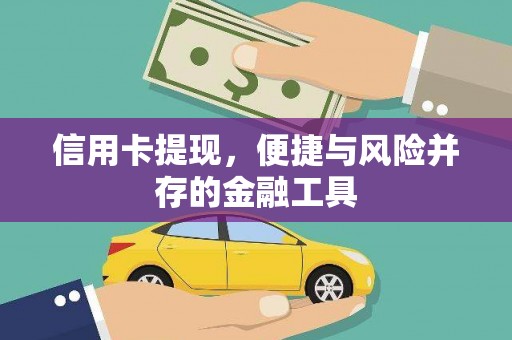 武鸣信用卡提现，便捷与风险并存的金融工具