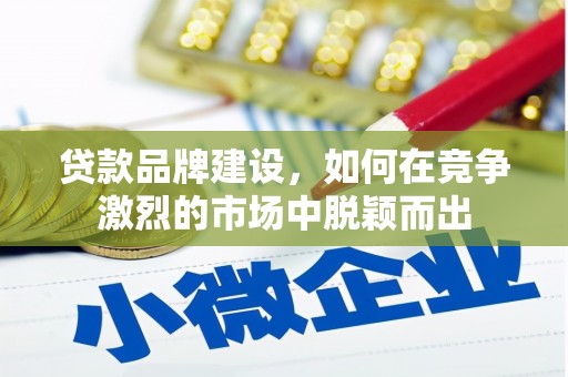 海原贷款品牌建设，如何在竞争激烈的市场中脱颖而出