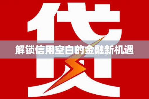沙湾解锁信用空白的金融新机遇