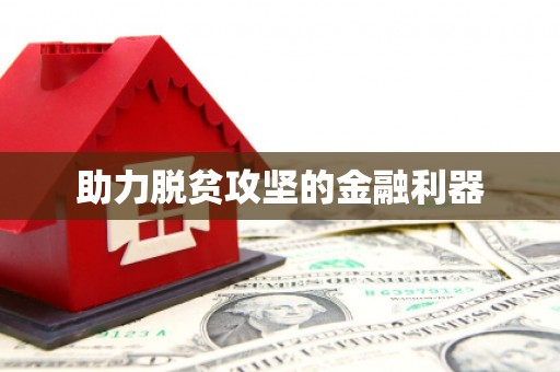 吉隆助力脱贫攻坚的金融利器